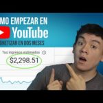 Guía para ganar dinero con tu canal de YouTube